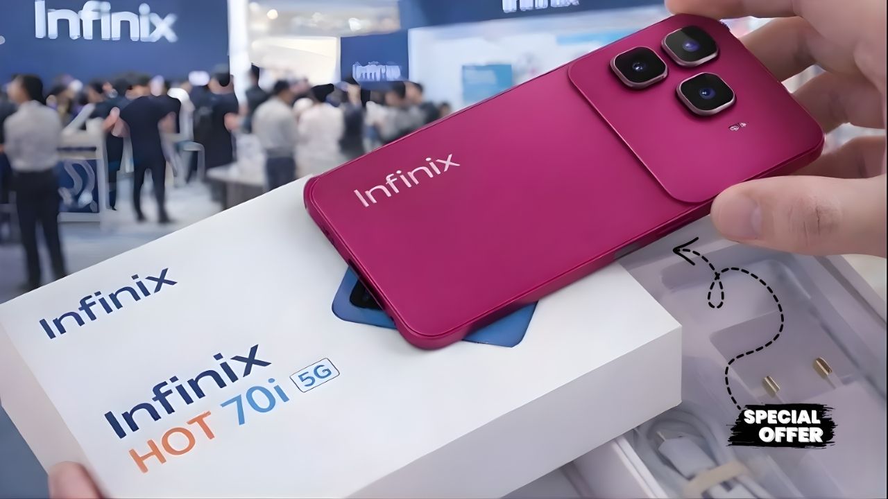 Infinix Hot 70 Pro Launches with 108MP Camera, 7000mAh Battery and 120Hz Display