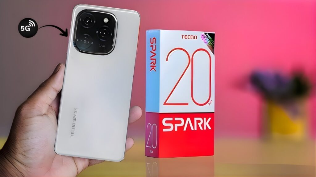 Tecno Spark 20 Pro 5G Launched with 128GB Storage at an Affordable Price